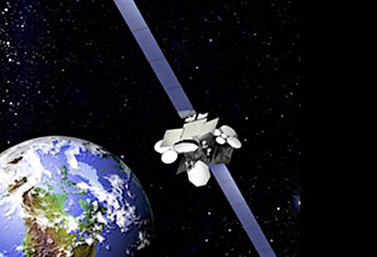 An image of the Anik F2 satellite, which encountered technical problems in 2010 causing serious telecommunication failures in Canada’s Far North. (Telesat)