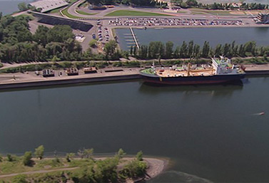 The St Lawrence Seaway. (Radio-Canada)