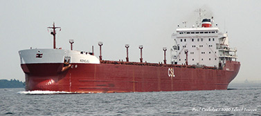 The laker Richelieu on the St. Lawrence Seaway. (Paul Island Cooledge/1000 Image)