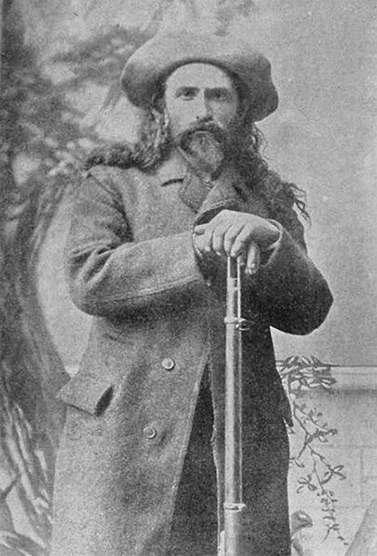 Pierre Le Royer, uno de los últimos grandes comerciantes de pieles de Canadá. Foto tomada en 1889. (El álbum Universal) 