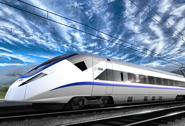 Dibujo de un tren de Bombardier a gran velocidad en China (Bombardier Transports inc.)