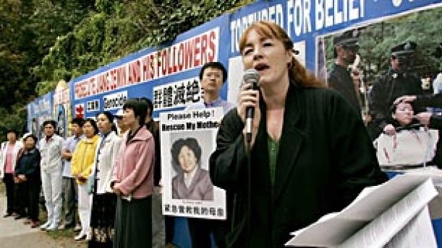 Intimidation against Chinese-Canadian human rights activists