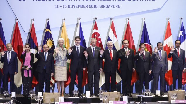 Trudeau habla de libre comercio en el Foro Mundial Económico de la ASEAN