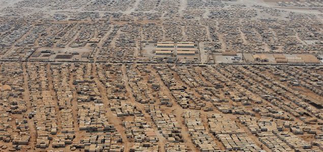 Camp de réfugiés syriens en Jordanie Camp de réfugiés syriens en Jordanie © AFP/MANDEL NGAN