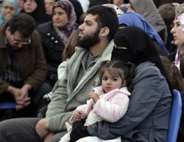 Des réfugiés syriens. (Photo: Bilal Hussein/AP)