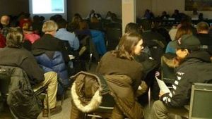 Avalon hearing. Photo: CBC.ca