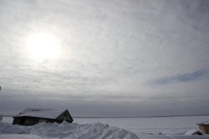 View of Great Bear Lake from Deline, Northwest Terriotires.