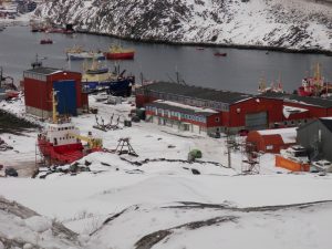 Port in Nuuk's Nuussuaq district.