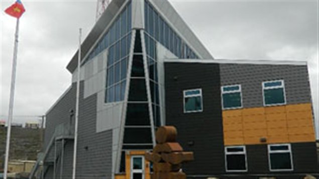 Le quartier général de la Gendarmerie royale du Canada à Iqaluit au Nunavut. (CBC)