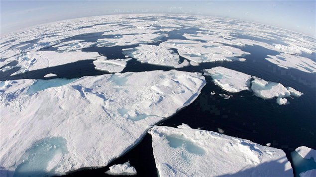 La baie de Baffin, au-dessus du cercle Arctique.  (Jonathan Hayward/La Presse Canadienne)