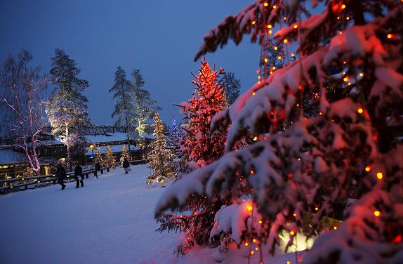 La ville de Rovaniemi, en Finlande, 2011. (Jonathan Nackstrand / AFP)
