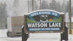 Le territoire de la Première Nation Liard est situé dans les environs de Watson Lake au Yukon et s'étant au sud de la frontière britanno-colombienne. (Radio-Canada)