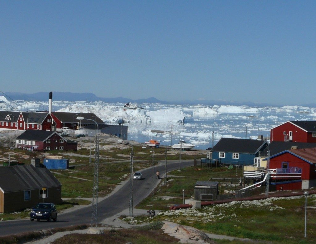 Icebergs off the coast of Ilulissat (I.Quaile)