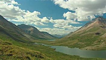 Le bassin hydrologique de la rivière Peel au Yukon. (Radio-Canada)