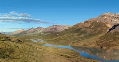 Le lac Goz dans le bassin hydrographique de la Peel, Yukon. ( PWPC / Radio-Canada.ca)