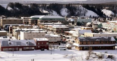 Whitehorse, capitale du Yukon. (La presse canadienne)