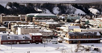 Whitehorse, capitale du Yukon. (La Presse Canadienne)