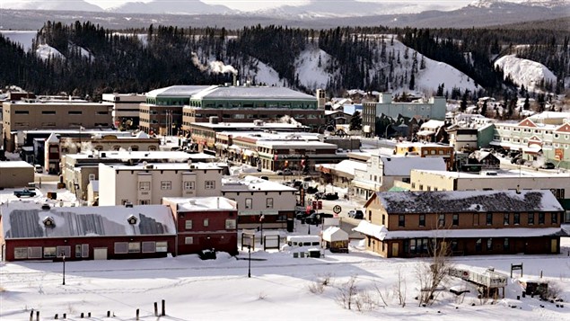 Whitehorse, capitale du Yukon. (La Presse Canadienne)
