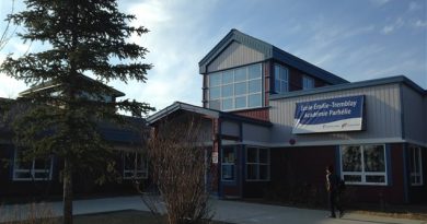 L'École Émilie-Tremblay à Whitehorse. (Claudiane Samson/ICI Radio-Canada)