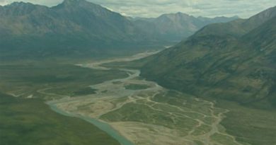 Le bassin versant de la rivière Peel occupe 68 000 km carrés au centre du territoire du Yukon. (ICI Radio-Canada)