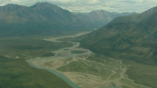 Le bassin versant de la rivière Peel occupe 68 000 km carrés au centre du territoire du Yukon. (ICI Radio-Canada)