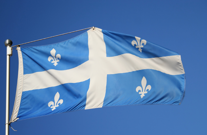 Le drapeau du Québec. (iStock)