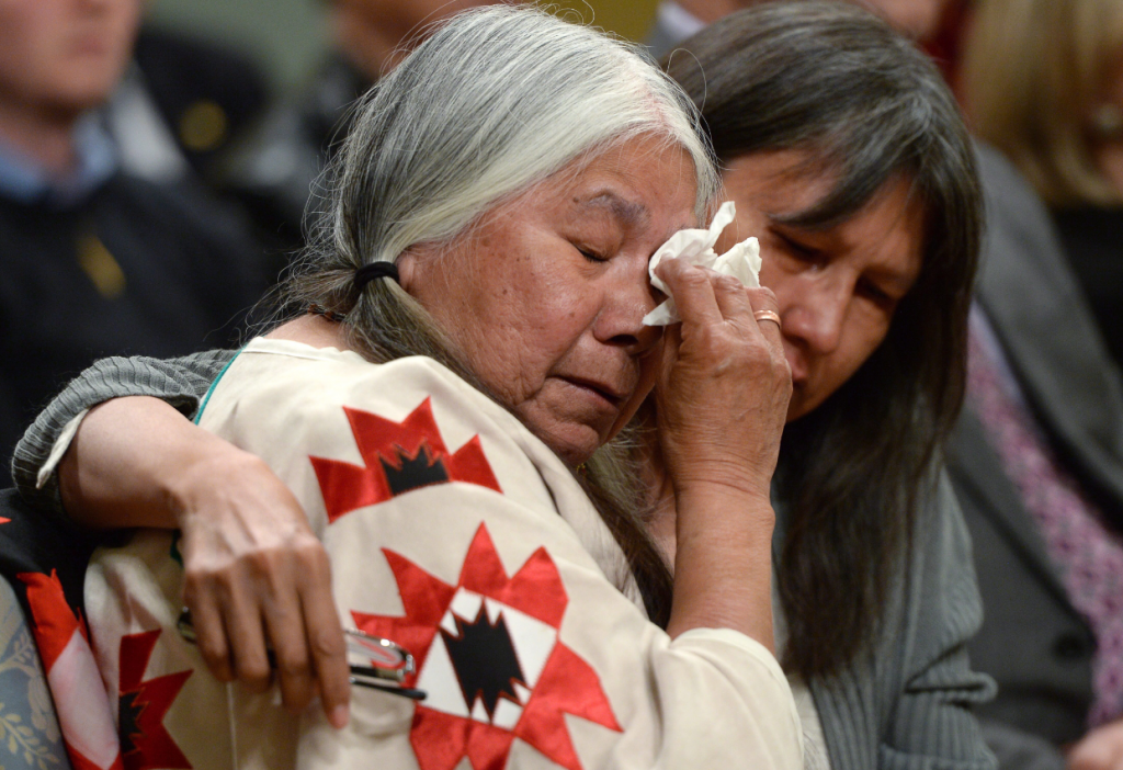 La Commission de vérité et réconciliation à Ottawa. Est-ce que les questions autochtones ont eu une meilleure visibilité dans les médias de masse au Québec en 2015 que durant les années précédentes? (Sean Kilpatrick/La Presse Canadian)