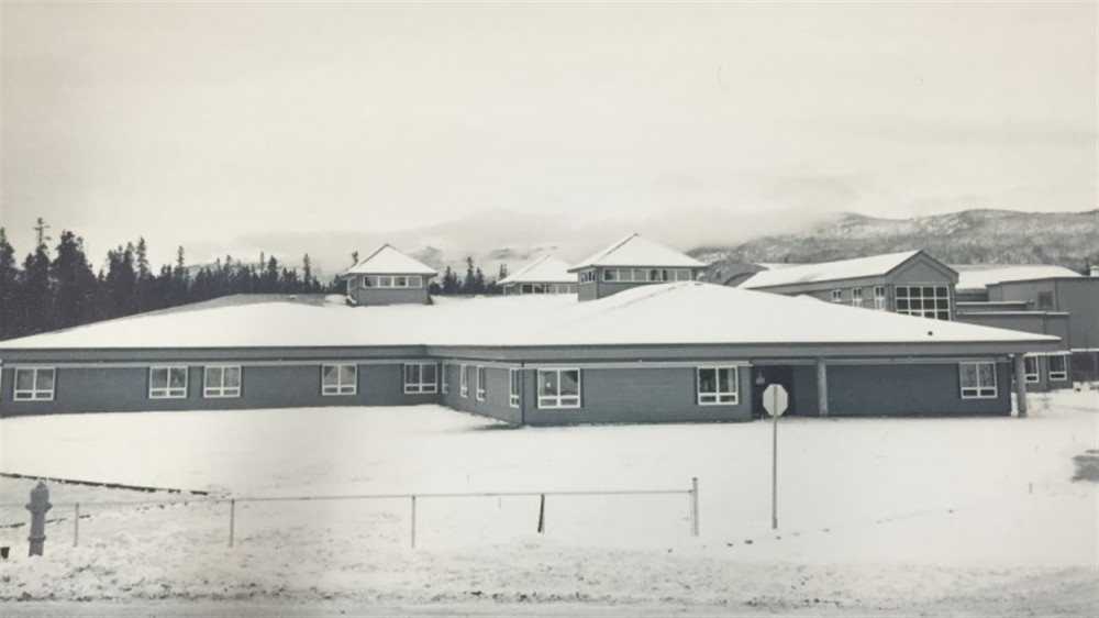 L'édifice de l'École Émilie-Tremblay est complété. Photo : archives de l'Aurore boréale