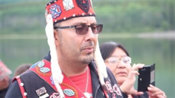 Duane Aucoin, un conseiller de la Première Nation Teslin Tlingit au Yukon. (Mike Rudyk/CBC)