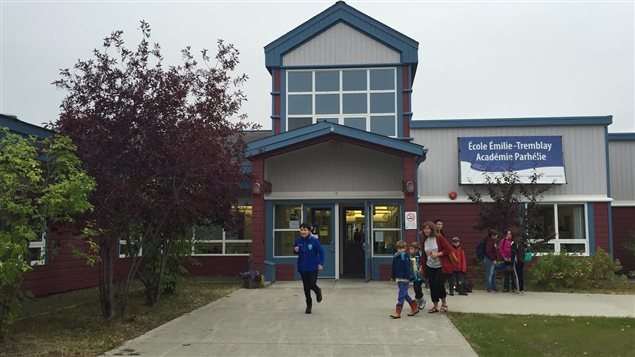 École Émilie-Tremblay à Whitehorse, Yukon (CLAUDIANE SAMSON / RADIO-CANADA)