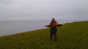 Mission accomplie pour Denis Morin qui a complété le fleuve Yukon en luge d'eau le 9 août 2016. (PHOTO : DENIS MORIN)