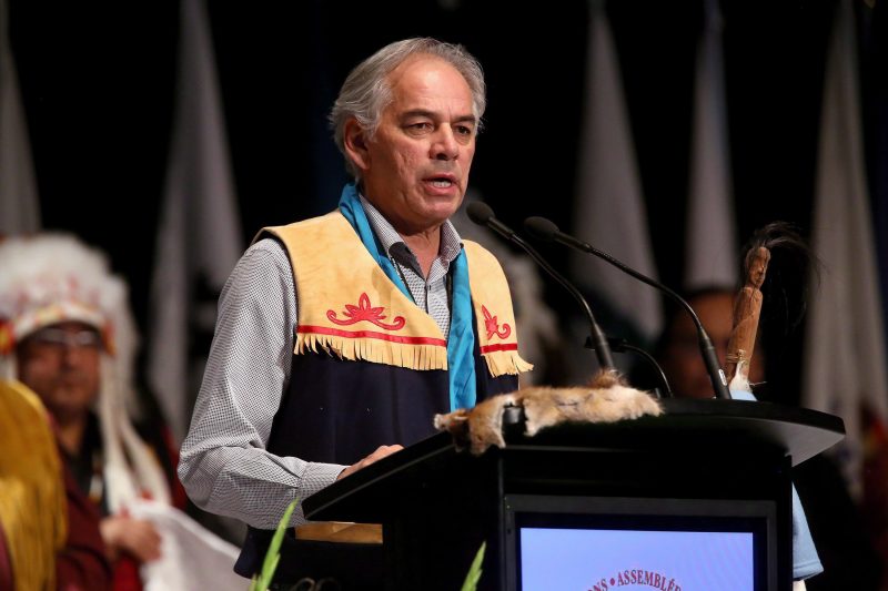 Ghislain Picard, le chef de l’Assemblée des Premières Nations Québec-Labrador (APNQL) souhaite que s'instaure entre Ottawa et les Premières Nations une relation respectueuse. (Trevor Hagan / PC)