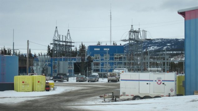 Une centrale électrique au Yukon. (Christian Molgat/Radio-Canada)
