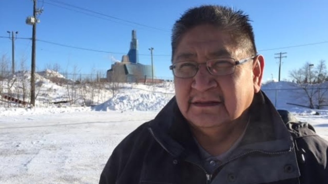 Erwin Redsky, le chef de la Première Nation de Shoal Lake. (Radio-Canada)