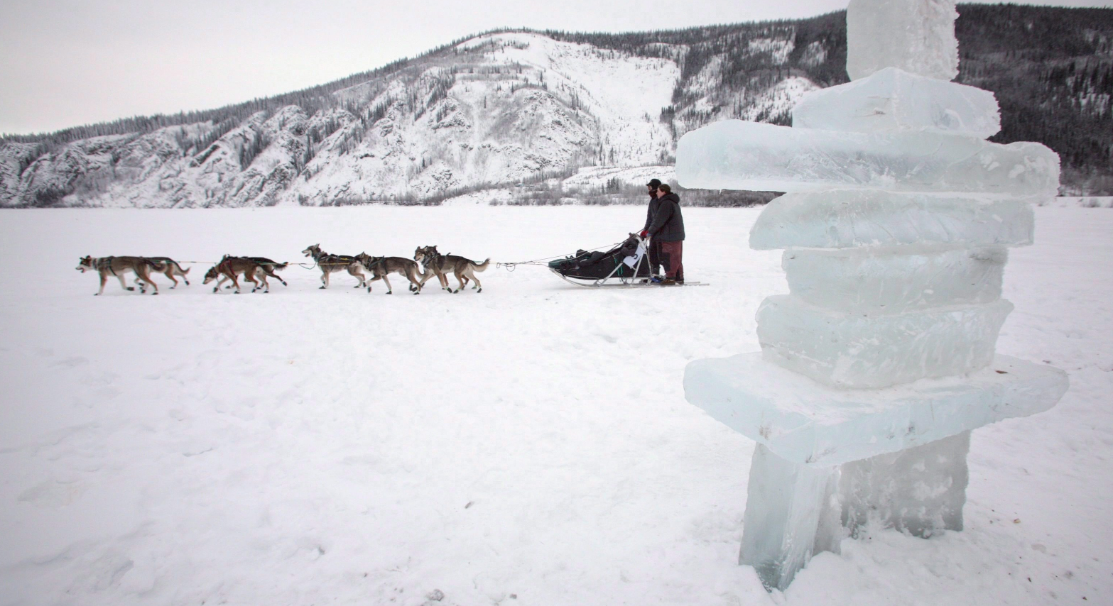 Yukon Quest, 2008. (Sam Harrel/ Fairbanks Daily News-Miner/La Presse Canadienne)