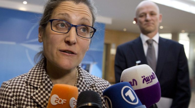 possible-rencontre-entre-chrystia-freeland-et-son-homologue-russe-en-alaska