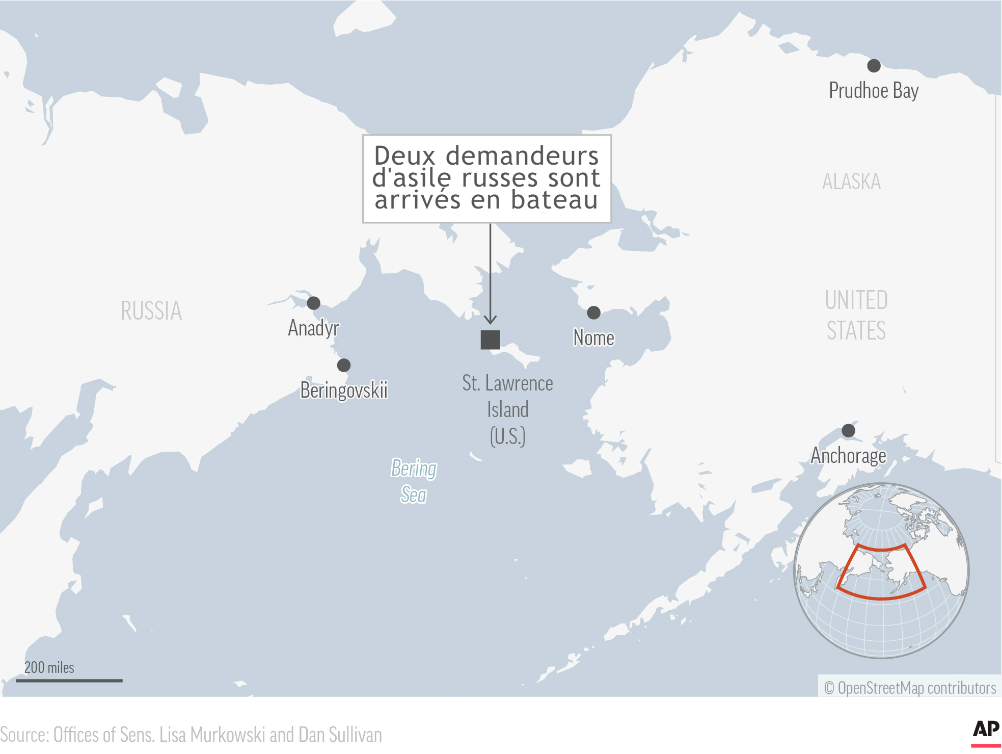 Deux hommes russes demandent l’asile sur une île de l’Alaska – Regard