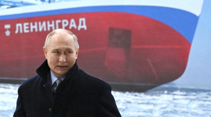 Russie : Poutine lance la construction d’un nouveau brise-glace nucléaire