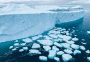 De la glace dans l'Arctique