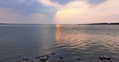 Vue d'un lac