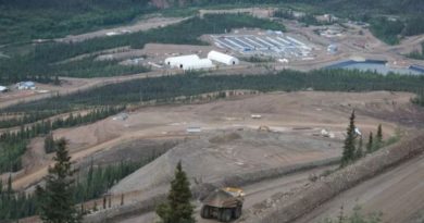 Une mine au Yukon