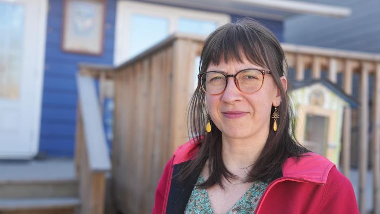 Audrey Fournier, le 3 mai 2024, à Yellowknife, aux Territoires du Nord-Ouest.
