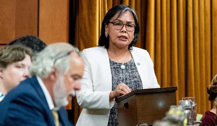 Lori Idlout à la Chambre des communes, le 16 septembre 2024.