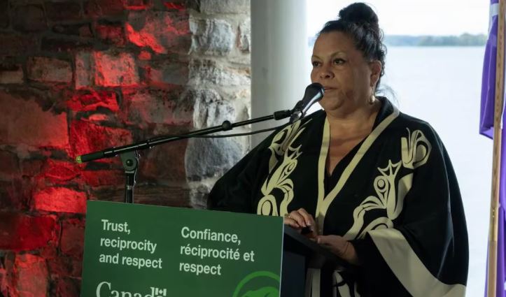 Cindy Boyko, membre de la Nation Haida et présidente du Cercle de gérance autochtone.