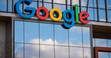 Le logo de Google sur un immeuble à Seattle, aux États-Unis.