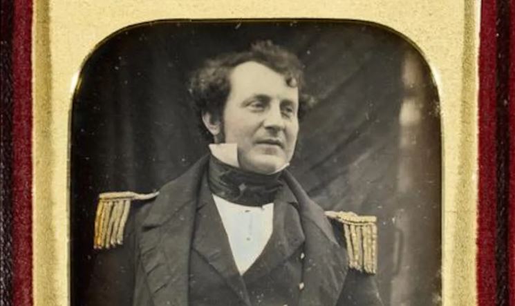 Daguerréotype de James Fitzjames.