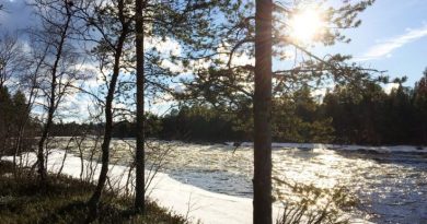 Une rivière en Finlande