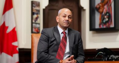 Portrait de Ranj Pillai lors de sa visite à Ottawa, le 3 décembre.