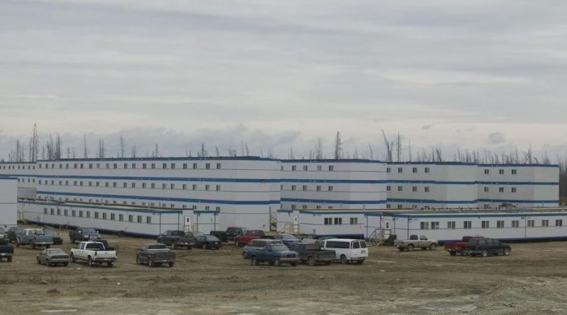Un campement de travailleurs.