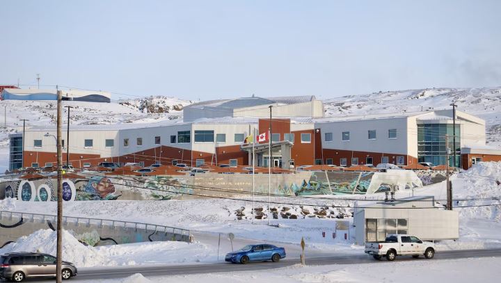 L'Hôpital général Qikiqtani d’Iqaluit.